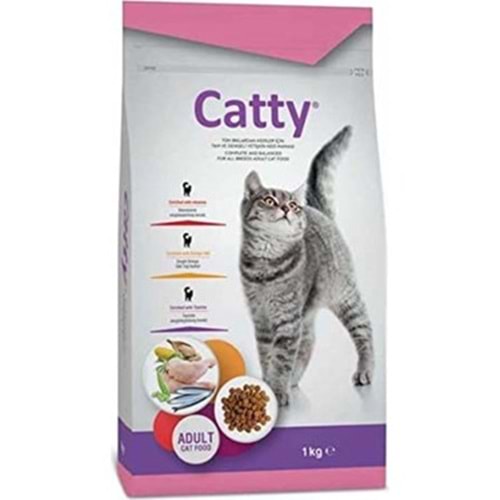 Catty Tavuklu Kedi Maması 1 Kg
