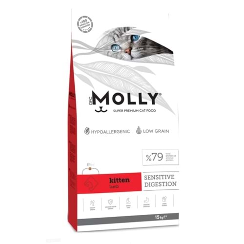 Molly Kitten Kuzulu Kedi Maması 15 Kg