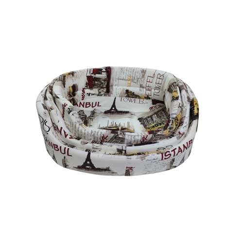 İstanbul Desen Üçlü Kumaş Set Yatak