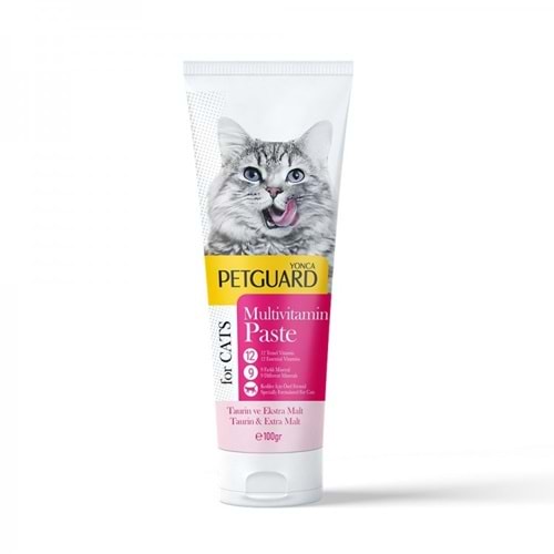 Petguard Kedi Multivitamin Pasta 100 gr
