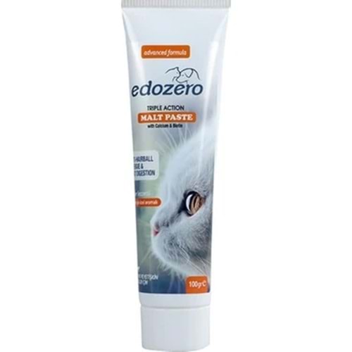 Edozero Yavru Ve Yetişkin Kedi Malt Paste 100 gr