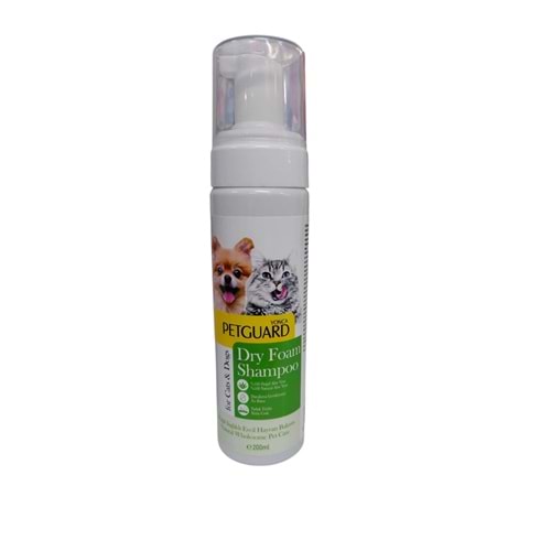 PETGUARD ALOE VERA KURU KÖPÜK ŞAMPUAN KEDİ KÖPEK
