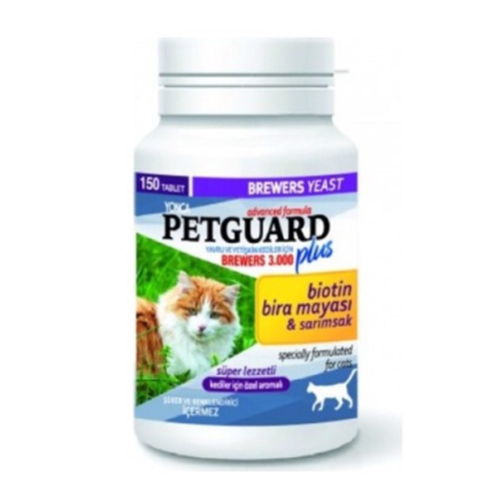 Petguard Kedi Brewers Plus 150 Tablet