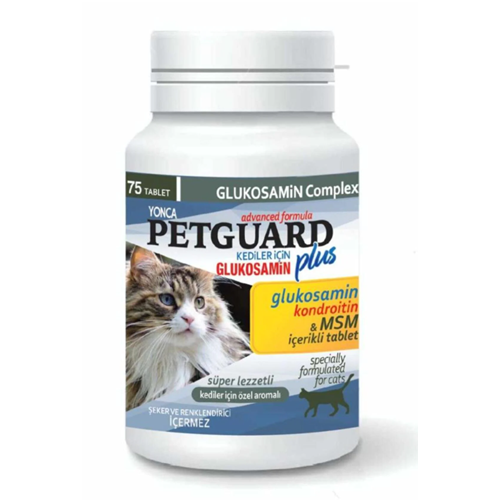 Petguard Kedi Glukosamin Plus 75 Tablet