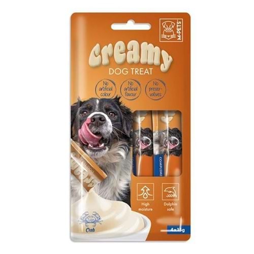 M-Pets Creamy Yengeçli Köpek Ödülü 4x15 Gr