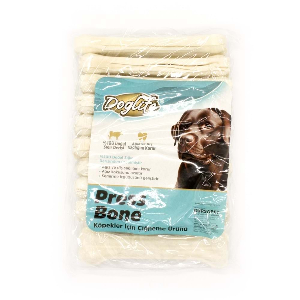 Doglife Kemik White 160 GR / 10lu