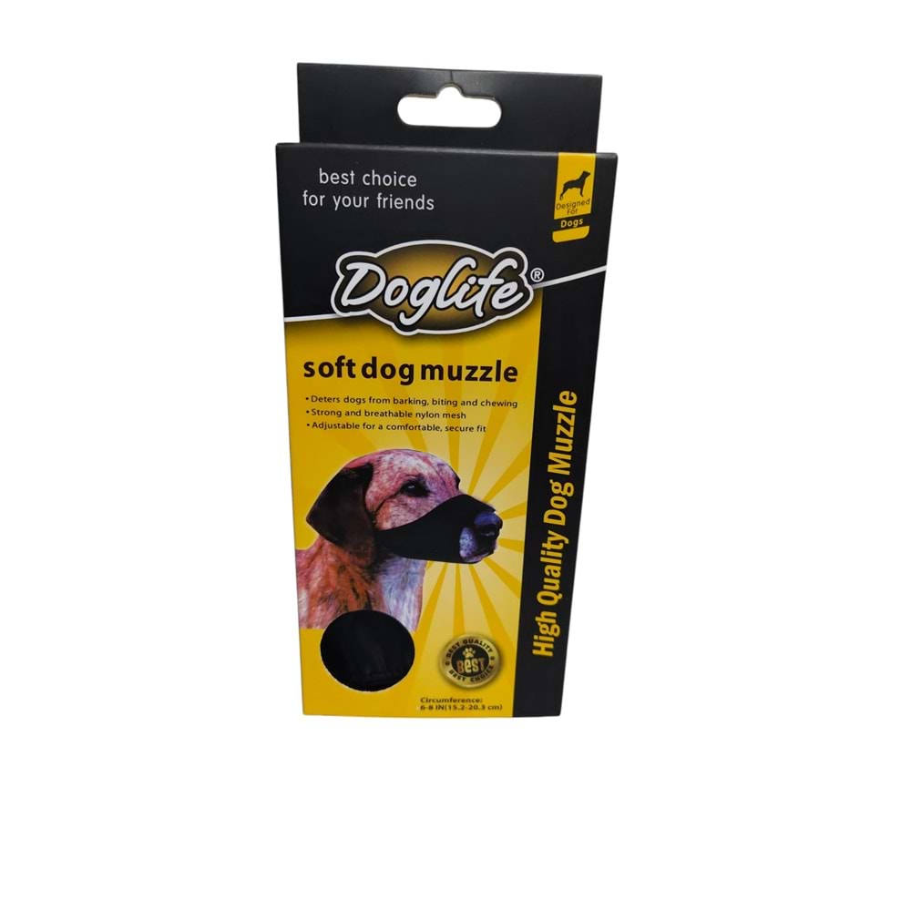 DOGLİFE KÖPEKLER İÇİN SOFT BEZ AĞIZLIK L