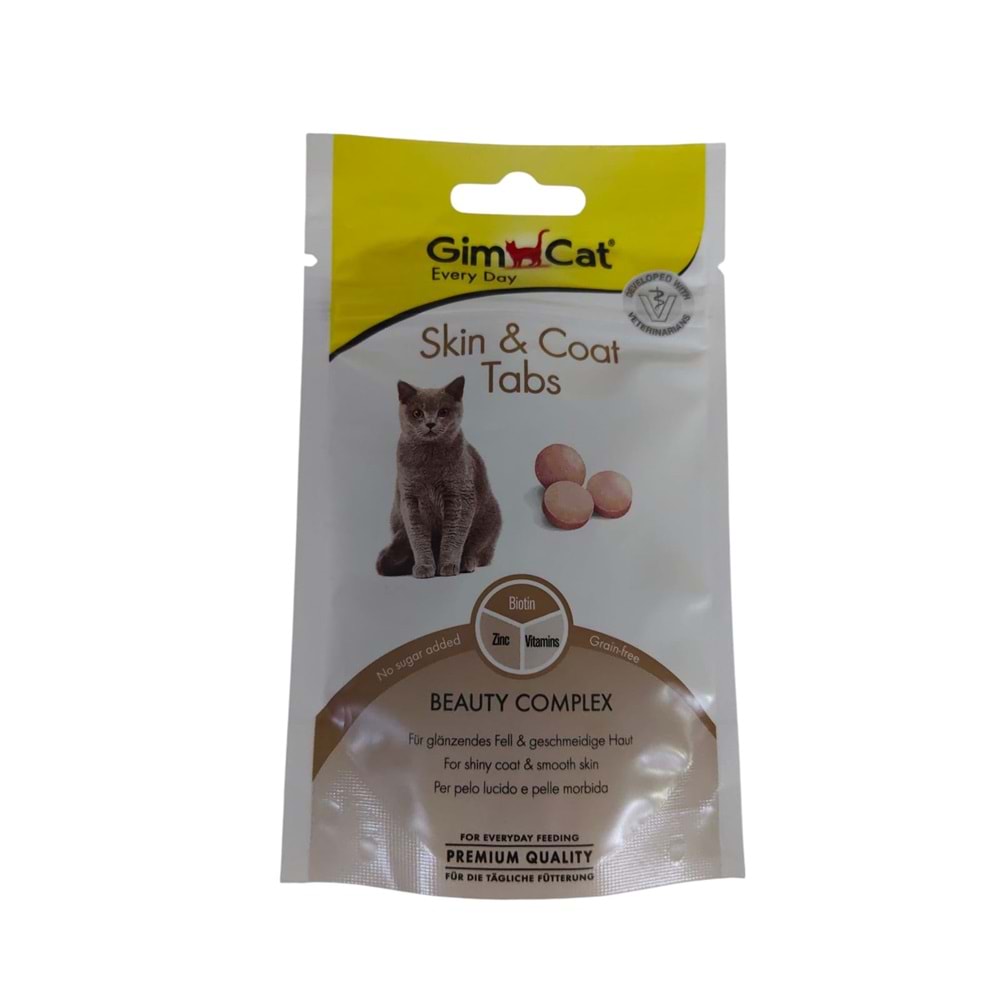 GİMCAT ÖDÜL SKIN&COAT TABS 40 GR