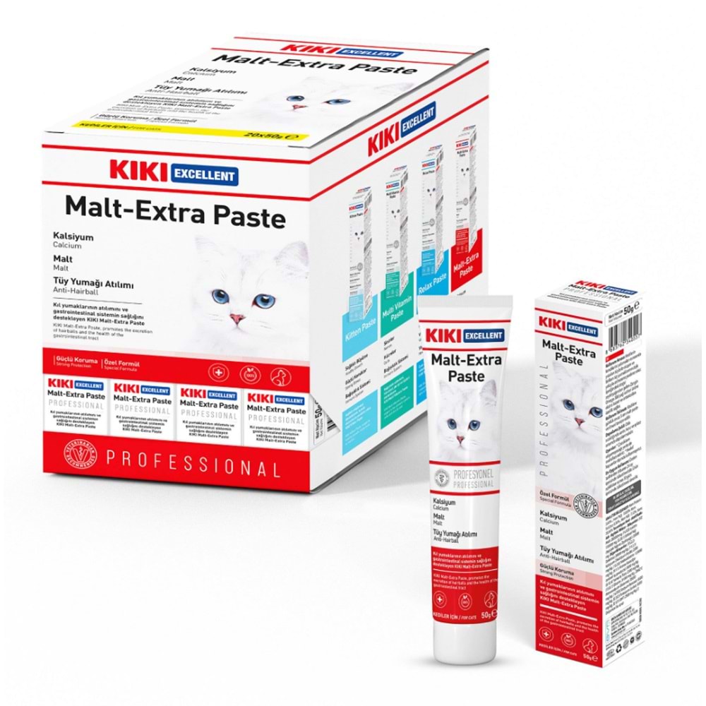 Kiki Excellent Malt Extra Paste 50 gr x 20 Adet