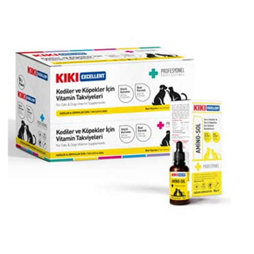 Kiki Excellent Yavru Kedi-Köpek Amino-Sol Şurup 50 Ml