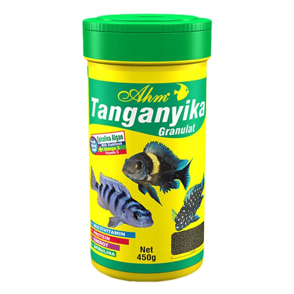 AHM Tanganyika Granulat Balık Yemi 100 Ml