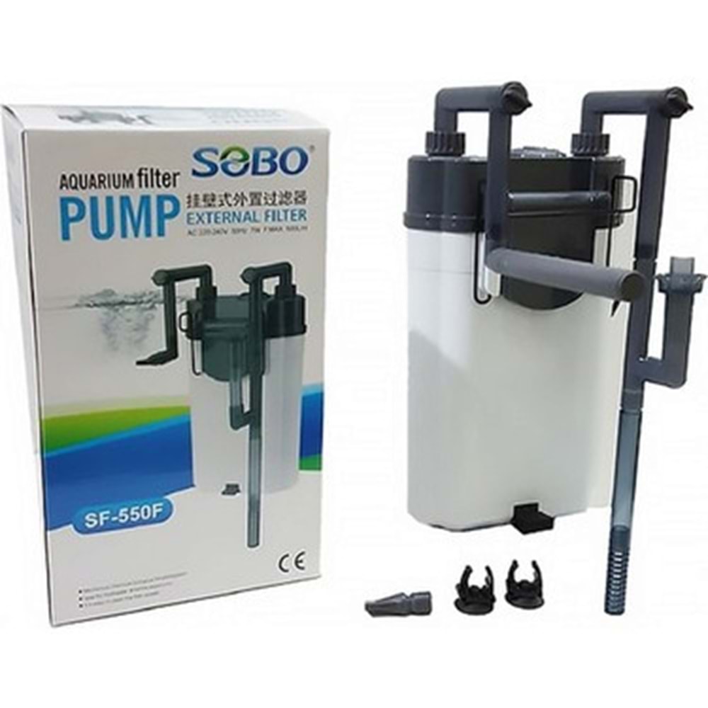 Sobo SF-550F Dış Filtre 500 Lt/h 7 W