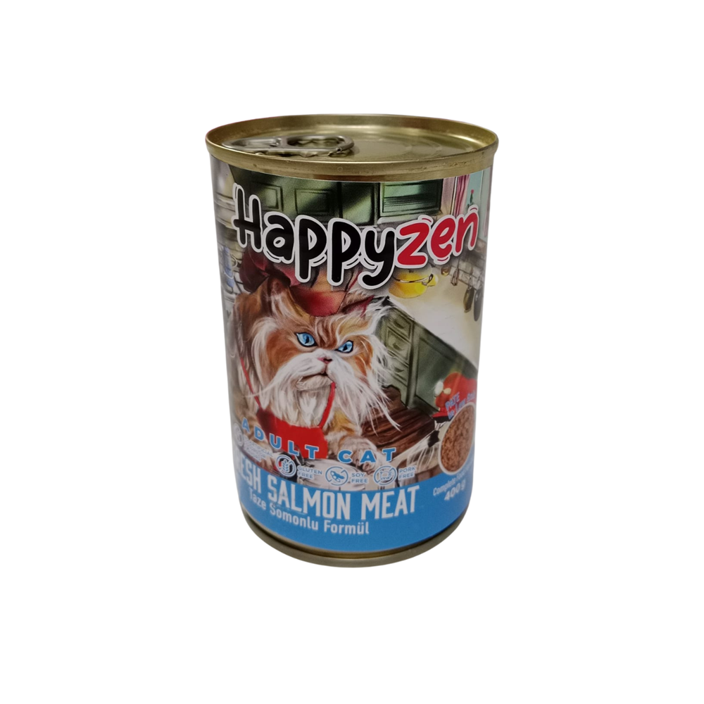 Happyzen Kuzulu Kedi Konservesi 400 Gr x 20 Adet