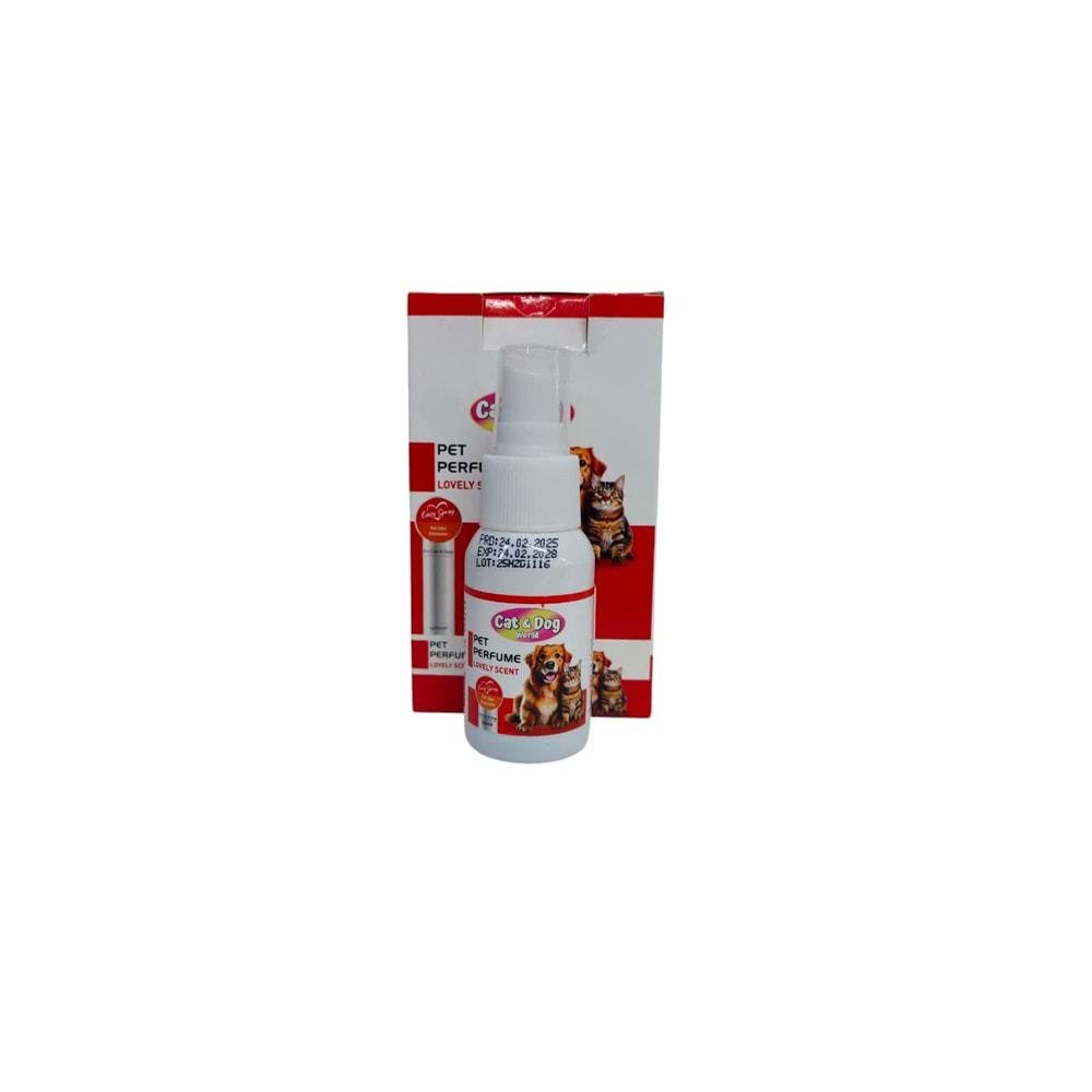 CAT & DOG WORLD PARFÜM LOVELY 6 ADET