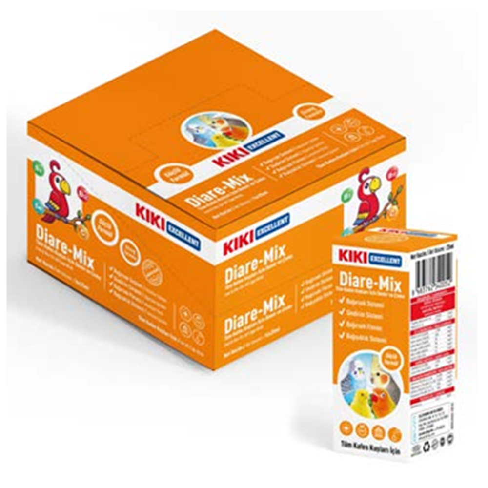 Kiki Excellent Kuş Diare-Mix 25 Ml