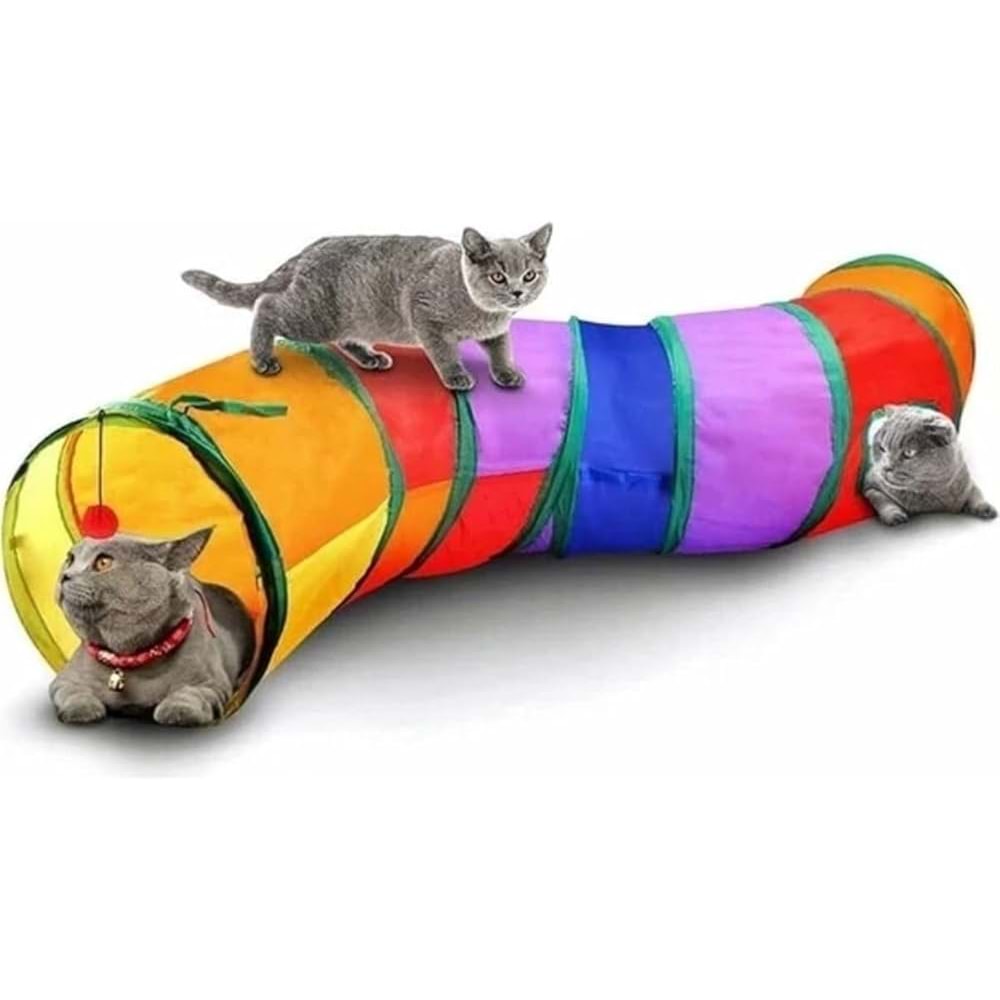 Kıvrımlı Kedi Tüneli 130 cm