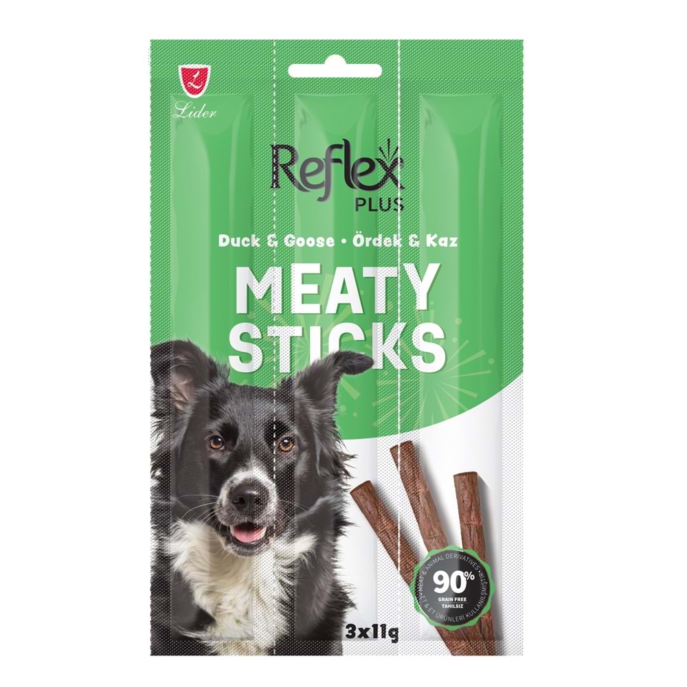 Reflex Plus Köpek Sticks Ördek ve Kaz 3x11 Gr