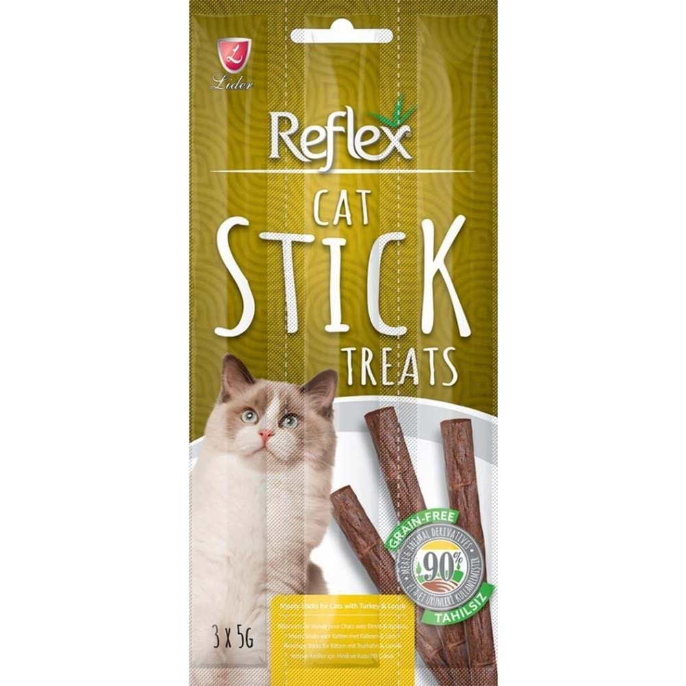 Reflex Kedi Ödül Sticks Hindi & Kuzulu 3x5 Gr