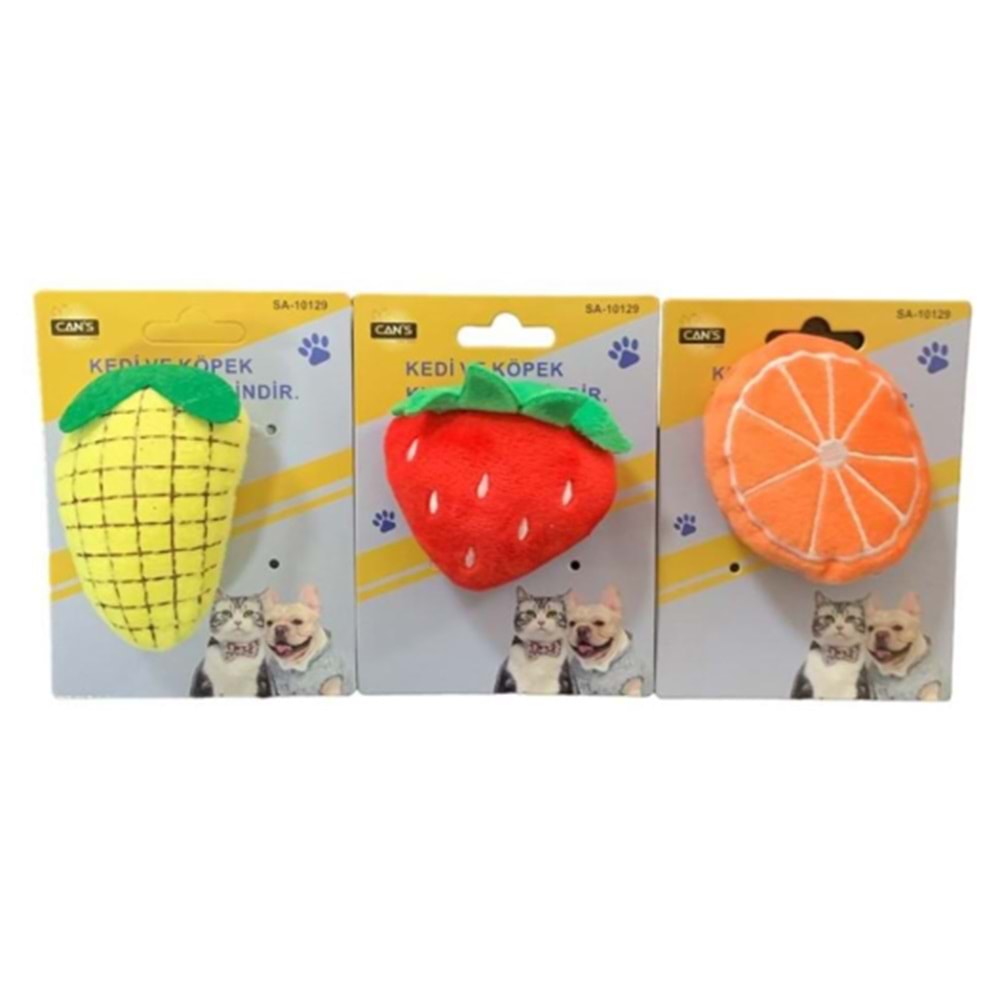 Cans Meyveli Yumuşak Oyuncak 8.5 cm
