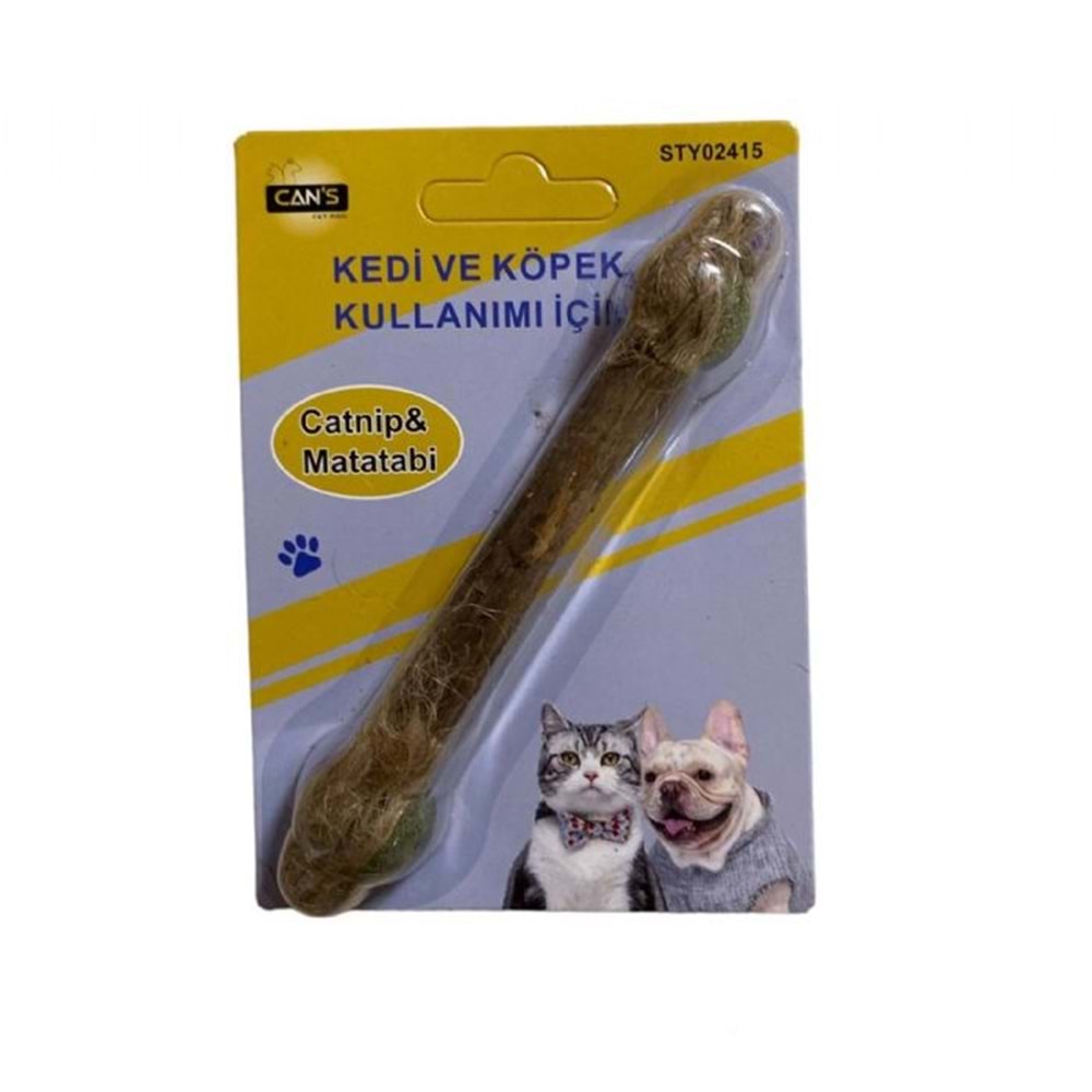 Cans Catnip & Matatabi Çubuk Oyuncak 20 x 2 cm