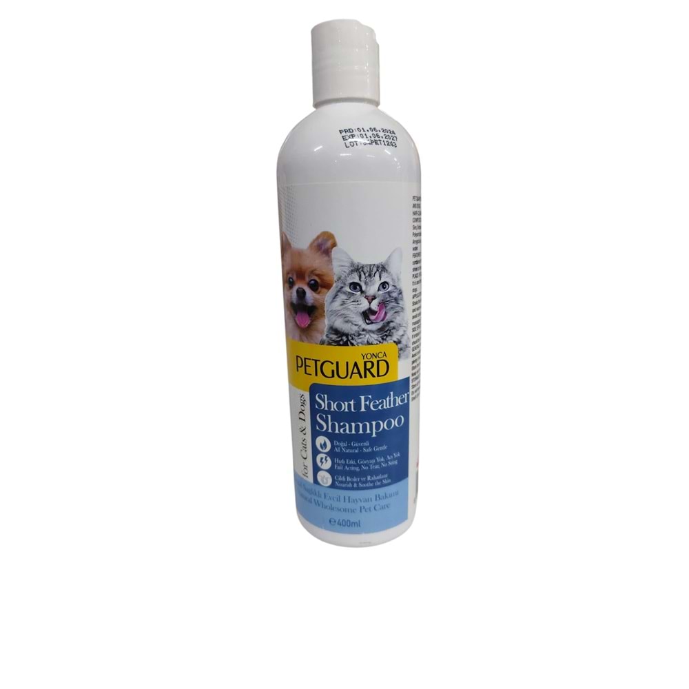 PETGUARD KISA TÜY SIVI ŞAMPUAN KEDİ KÖPEK